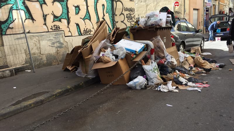 Une rue de Marseille.