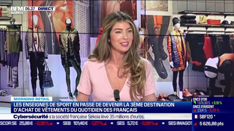 Intersport, Décathlon, les enseignes de sport en passe de devenir la 3ème destination d'achat des vêtements du quotidien des Français.