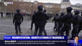 Kurdes tués à Paris: 11 personnes interpellées après les débordements en marge du rassemblement de soutien