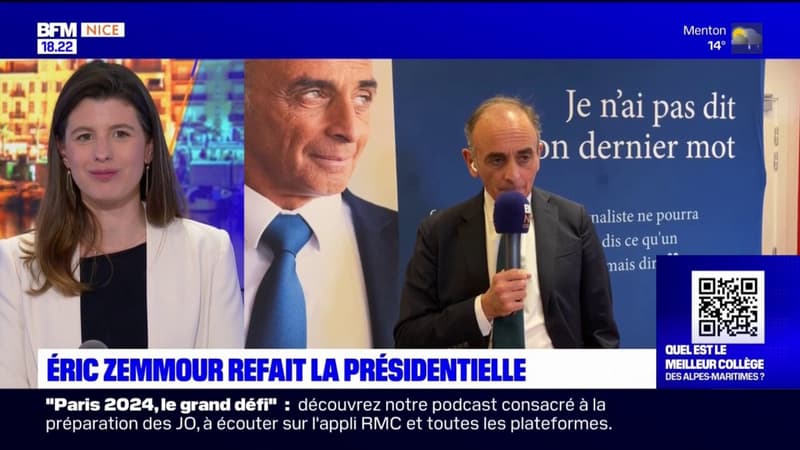 Présidentielle: le dernier livre de Zemmour, un "contre-récit" de sa campagne