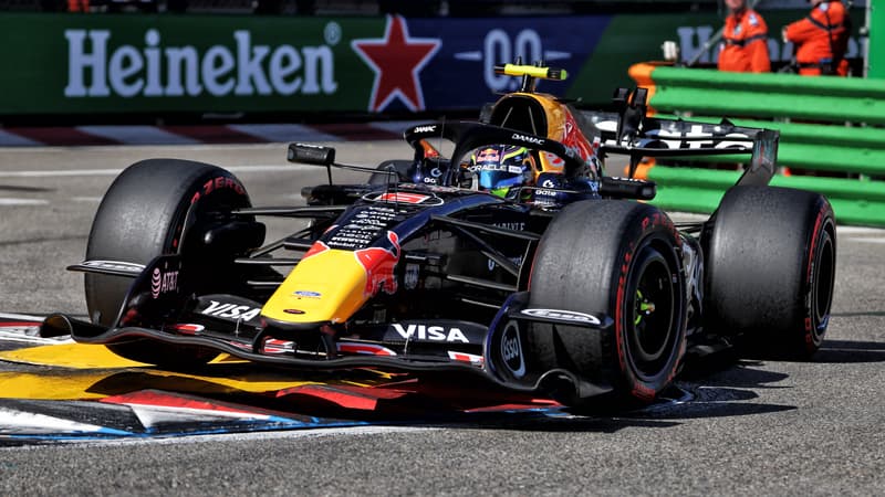 Isaac Hadjar avec sa Red Bull lors des qualifications du Grand Prix de Monaco 6 juin 2026 2299023