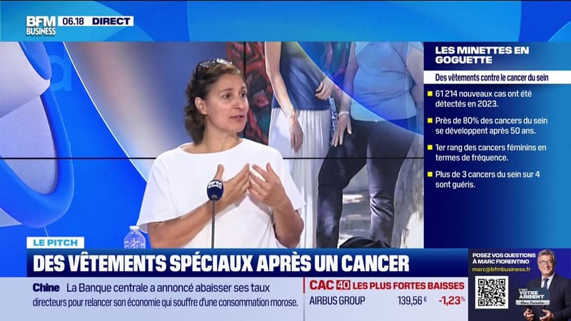 Le Pitch : Des vêtements post-cancer du sein - 21/10