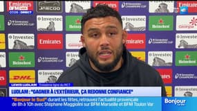 Ludlam : "gagner à l'extérieur, ça redonne confiance"