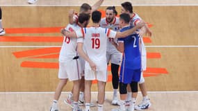 Les Bleus lors de la VNL 2025