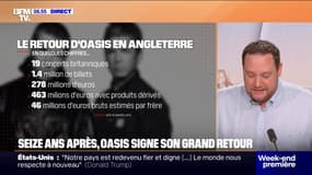 Le groupe Oasis signe son retour sur scène à Cardiff