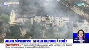 Touët-sur-Var: la commune placée en alerte sécheresse, le retour de la pluie rassure