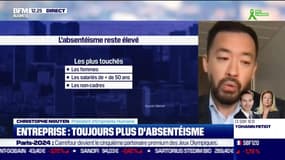 Christophe Nguyen (Empreinte Humaine) : Toujours plus d'absentéisme au sein de l'entreprise - 22/06