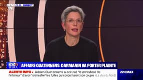 Affaire Quatennens: pour Sandrine Rousseau, "on renvoie au privé ce qui relève du désordre public"