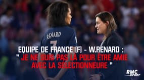 Equipe de France (F) : Renard "pas là pour être amie avec Corinne Diacre"