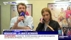 Réouvertures: Quentin Dupieux et Adèle Exarchopoulos ne veulent "plus penser au passé"