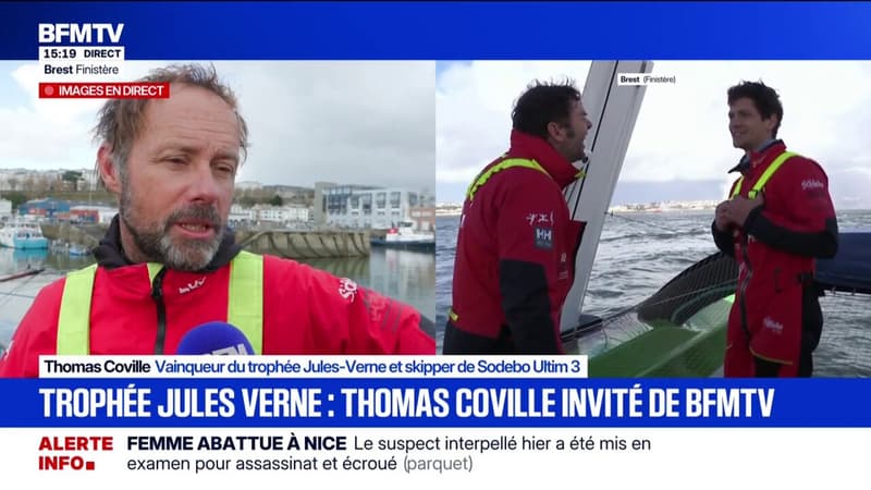 Trophée Jules Verne: les premiers à "avoir fait un temps de référence de 40 jours et 10 heures"