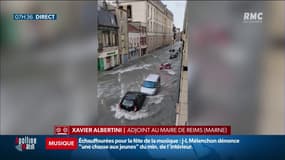 Intempéries: inondations à Reims pour la troisième fois en deux semaines