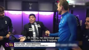 Quand Maradona conseille Kane sous les yeux de Lloris
