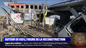 Guerre en Ukraine: autour de Kiev, la reconstruction commence déjà