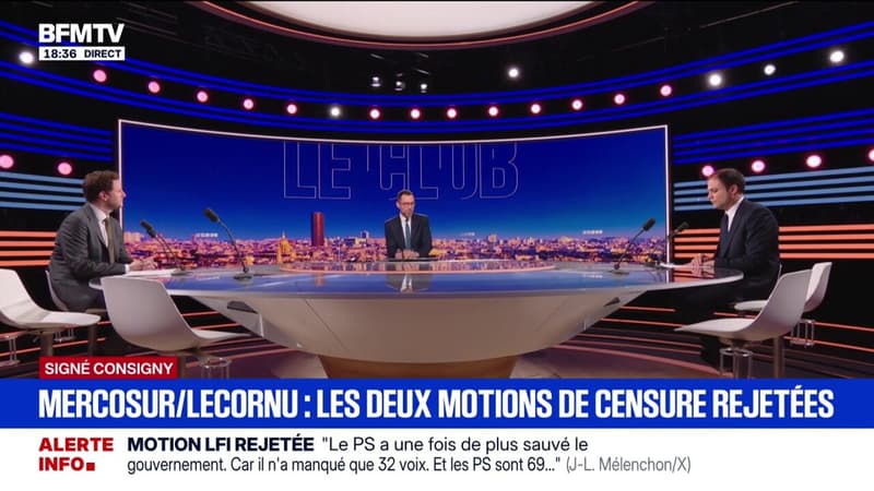 Motions de censure: Clément Beaune dénonce "un jeu de posture de la part du RN et de La France insoumise"