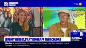 Urban Art Riviera: Jérémy Besset, l'art du graff très coloré