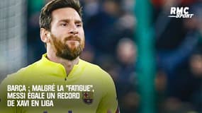 Barça : malgré la "fatigue" constatée par Setién, Messi égale un record de Xavi en Liga