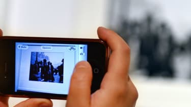 Un téléphone portable