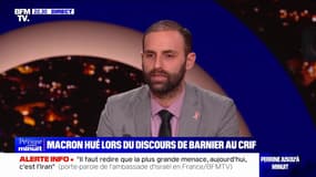Hen Feder (porte-parole de l'ambassade d'Israël en France): "On essaye toujours de trouver des solutions dans le Proche-Orient avec nos alliés"