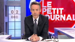 Yann Barthès dans "Le Petit Journal" le 2 décembre 2015