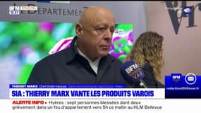 SIA: le chef Thierry Marx vante les produits varois
