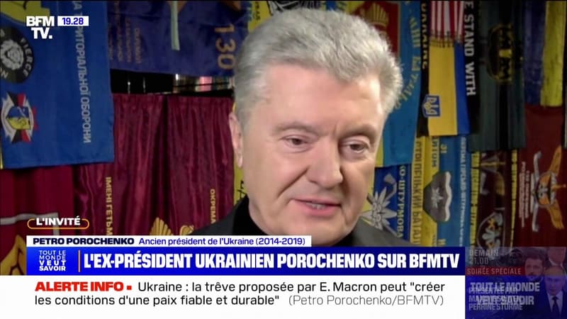 Petro Porochenko, ex-président de l'Ukraine: 