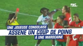 Maroc - Congo (F) : le craquage d'une joueuse congolaise qui met un coup de poing à son adversaire