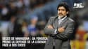 Décès de Maradona : Da Fonseca prend la défense de la légende face à ses excès