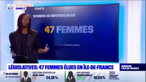 Législatives: sur les 97 députés franciliens, 47 femmes ont été élues
