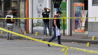 La scène de l'agression