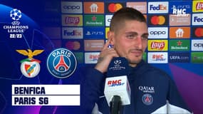 Benfica 1-1 Paris SG : "On est le PSG, on joue toujours pour gagner" regrette Verratti