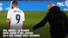 Real Madrid : La réunion entre Zidane et ses joueurs qui a tout changé début décembre