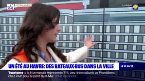 Le Havre: des bus "transformés" en bateau pour un été au Havre