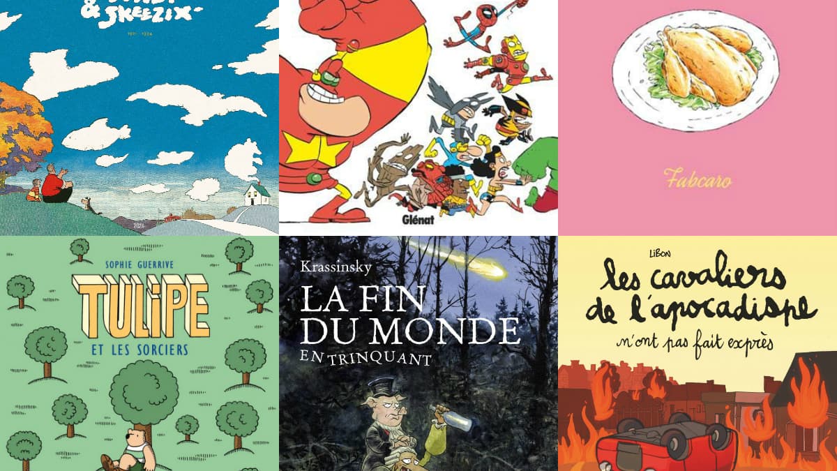 Des BD pour rire.