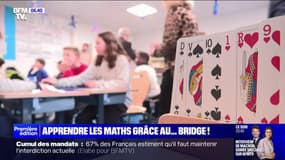 À l'école, ces enfants jouent au bridge pour apprendre les mathématiques