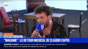 "J'ai toujours eu peur de faire du kitsch avec l'amour, mais cette fois je me sens réellement amoureux": "Madame": le retour musical de Claudio Capéo