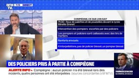 Policiers pris à partir à Compiègne: selon le maire de la ville, "le calme est revenu"
