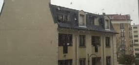 Il neige à La Garenne-Colombes dans le 92 - Témoins BFMTV