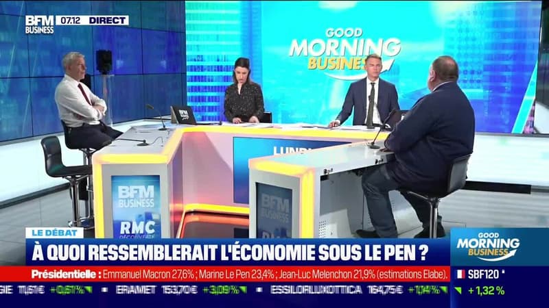 Le débat : A quoi ressemblerait l'économie sous Le Pen ?, par Jean-Marc Daniel et Nicolas Doze - 11/04