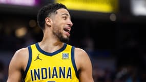 Tyrese Haliburton avec les Pacers d'Indiana, le 18 janvier 2025