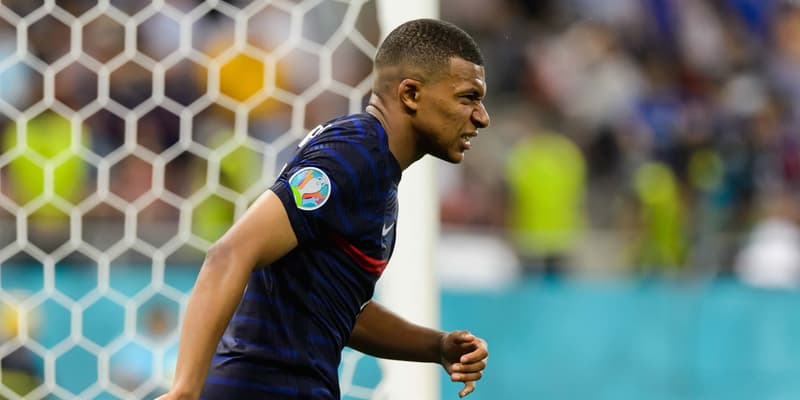Kylian Mbappé à l'Euro 2021.