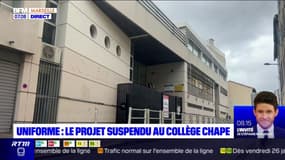 Marseille: le projet d'expérimentation de l'uniforme suspendu au collège Chape