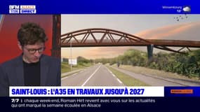 Saint-Louis: l'A35 en travaux jusqu'à 2027