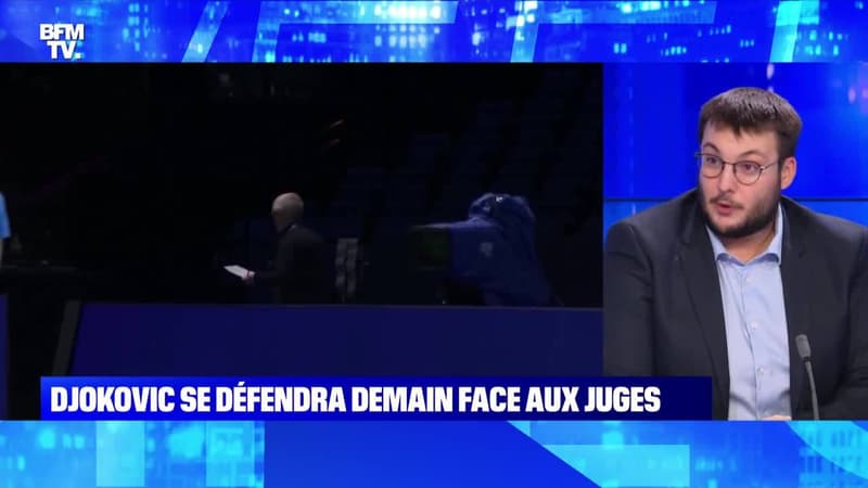 Djokovic se défendra demain face aux juges - 08/01