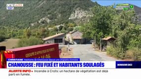 Incendie de Chanousse: le feu fixé et les habitants soulagés