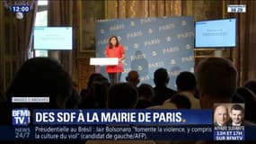 Anne Hidalgo ouvrira l'Hôtel de ville pour héberger des femmes SDF cet hiver 