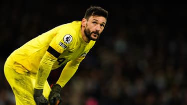 Hugo Lloris face à Manchester City, le 19 janvier 2023.