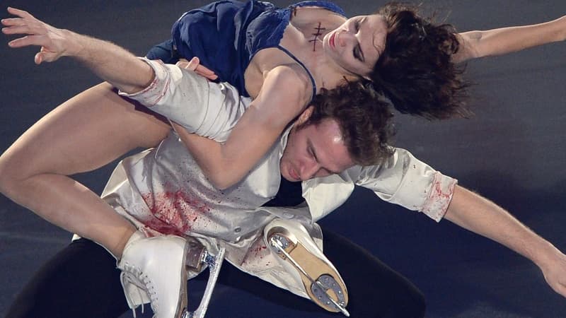 Fabian Bourzat et Nathalie Péchalat