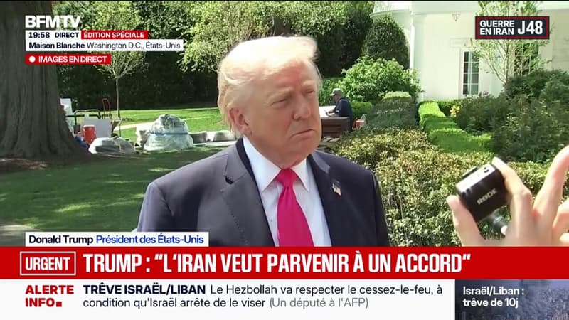 Trêve Israël/Liban: "Nous nous sommes mis d'accord pour un cessez-le-feu qui inclura le Hezbollah", affirme Donald Trump