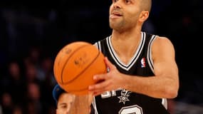 Tony Parker is happy to have Boris Diaw on the team.